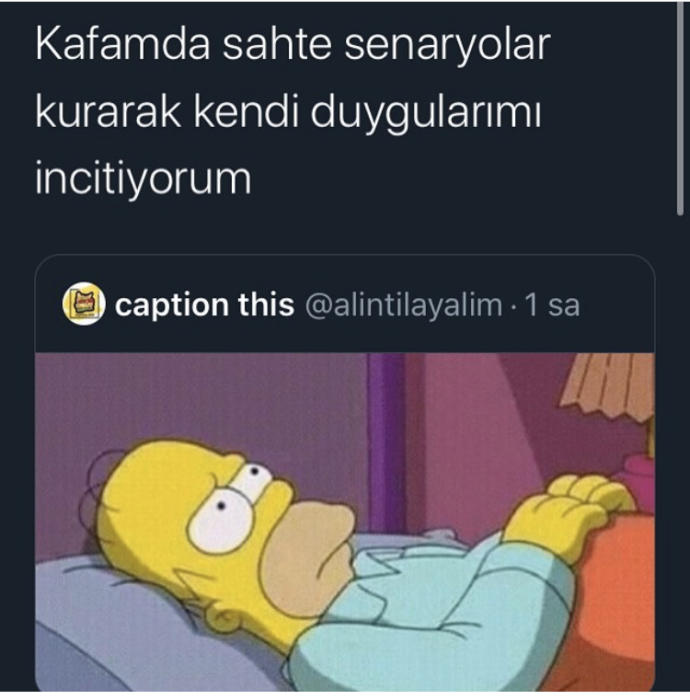 Kafanızda sahte senaryolar kurar mısınız?