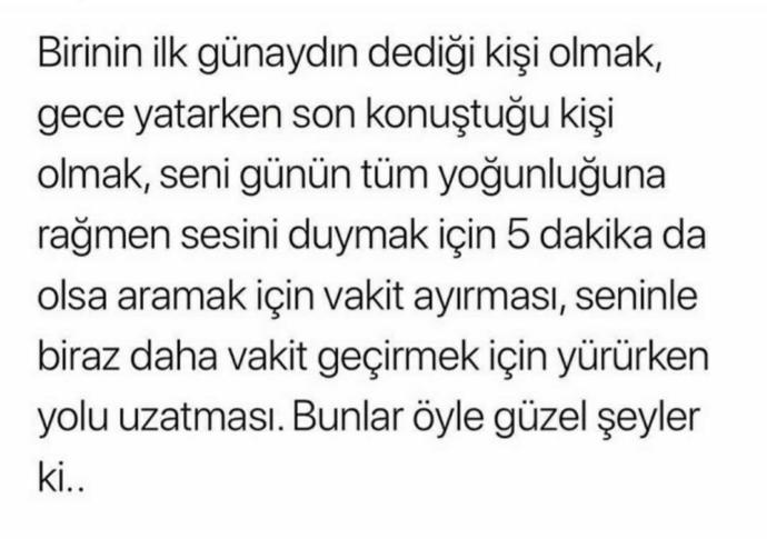 Ne yapan sevgili 'seni seviyorum' demese de olur?