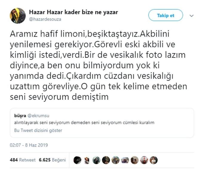 Ne yapan sevgili 'seni seviyorum' demese de olur?