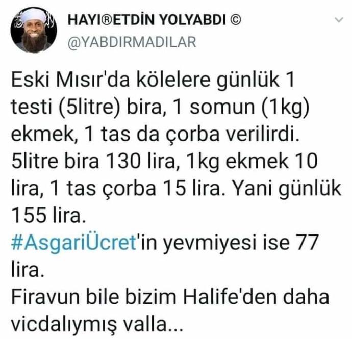 Asgari Ücret 2825 tl olmuş ne düşünüyorsunuz?