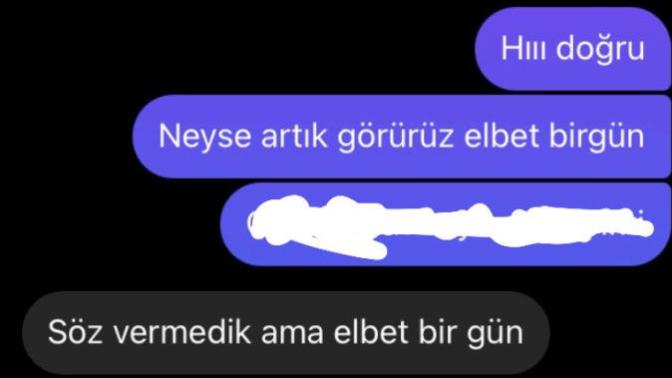 Söz vermedik ama elbet bir gün?