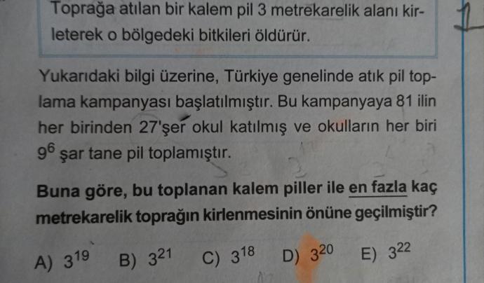 Nerede hatam var Matematik?