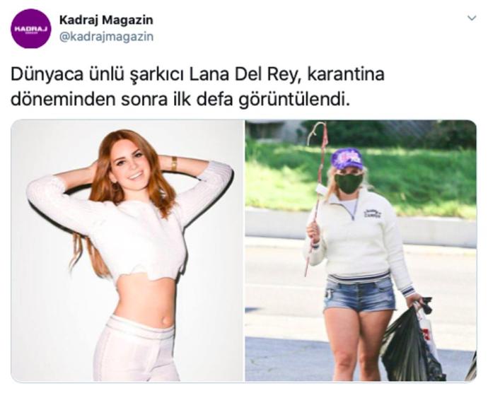 Ünlü şarkıcı Lana Del Rey de karantinada kilo aldı! Kilolarınız ile başa çıkmak için hangi egzersizleri uyguluyorsunuz?