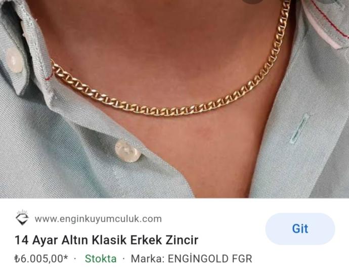 Kolye takan erkek kıro mudur?
