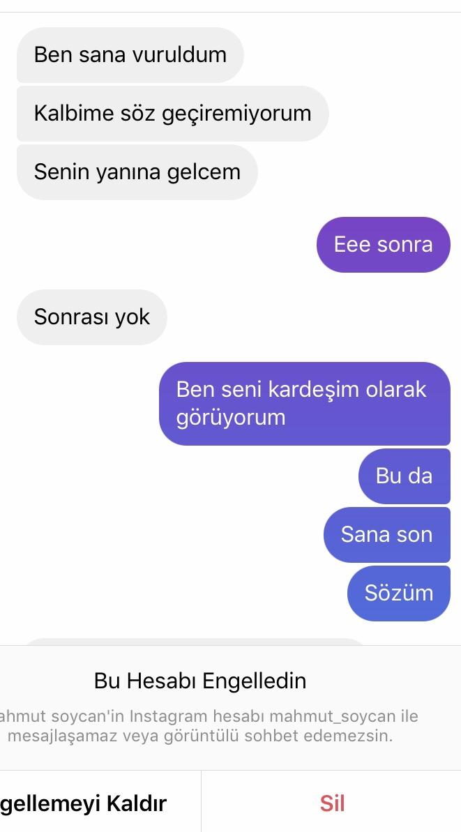 Bi çocuk bana aşık oldu ama saplantılı gibi kendime bi şey yaparım diyor napcam?