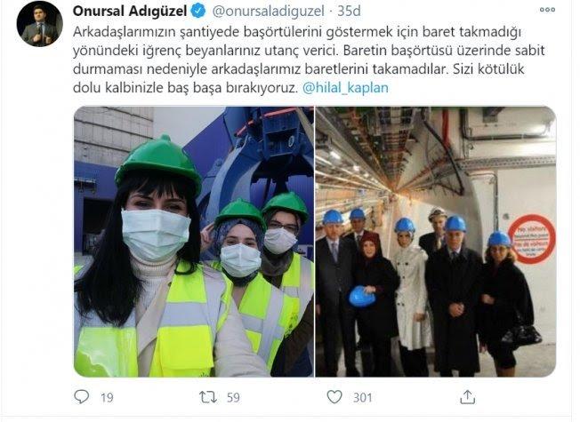 Sizce Cumhuriyet Halk Partisi" sağ kesimden oy almak için. Türbanlı kadınları, vitrin mankeni olarak mı kullanıyor?