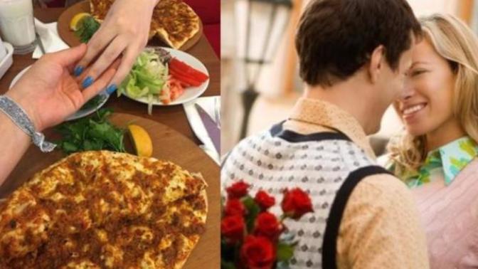 İlk buluşmada sevgili ile lahmacun yenir mi?
