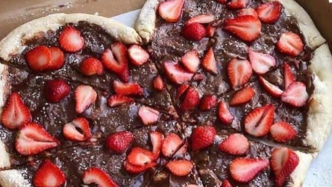 Çikolatalı pizza yer misiniz?