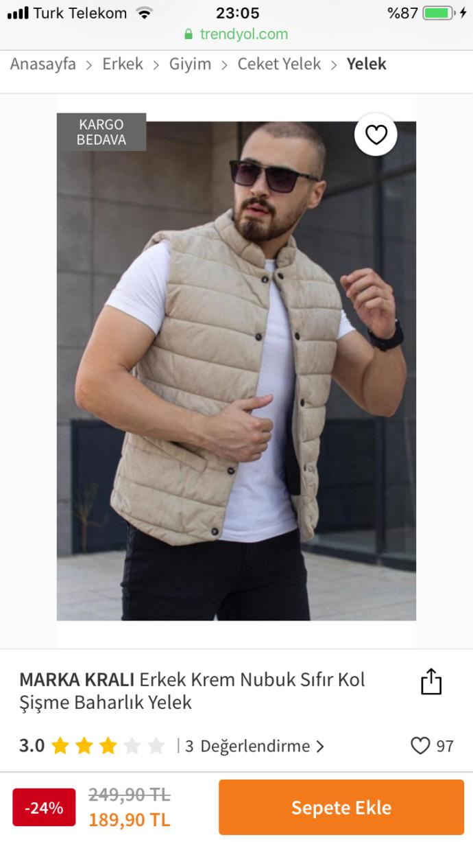 Böyle şişme yelek giyen var mı?