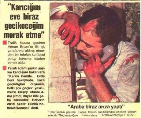 Trafik kazası geçirseniz ve eşiniz de hamile olsa, onu üzmemek vede telaşlandırmamak için ne tür bir bahane uydurursunuz?