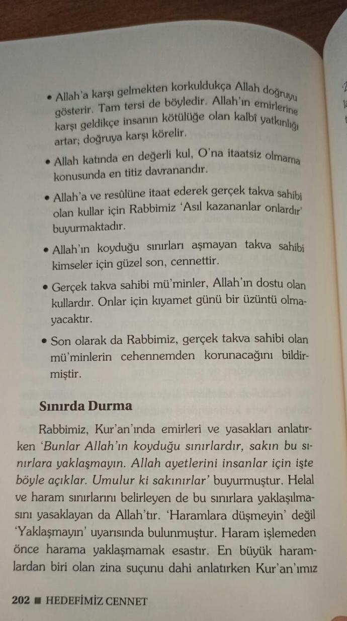 Sizce Takva nedir? Nasıl Takva sahibi olunur?