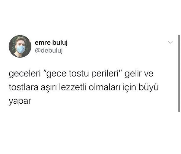 Geceleri acıktığınızda genelde ne yersiniz?