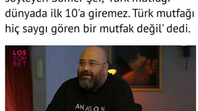 Türkiye mutfağı dünya çapında kaçıncı sırada yer alması gerekir?