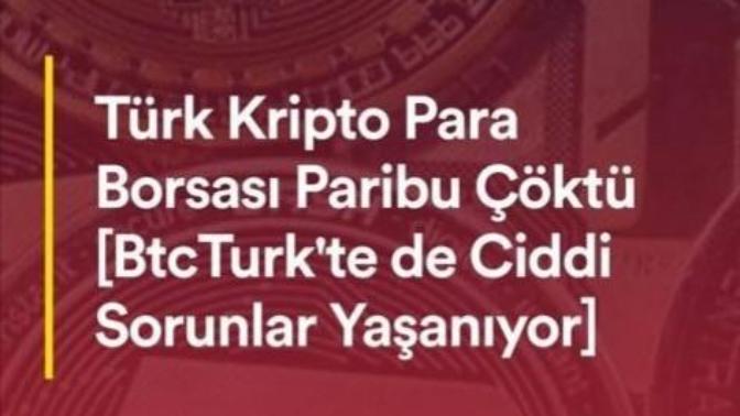 Türkiye'nin en güvenilir kripto para siteleri çöktü. Bu durum hakkında düşünceleriniz nedir?