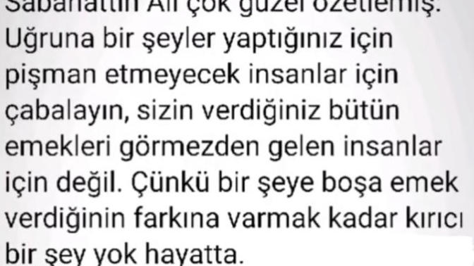 Haketmeyen insanlara hakettiğinden fazla değer vermek sizin için bir alışkanlık mı?