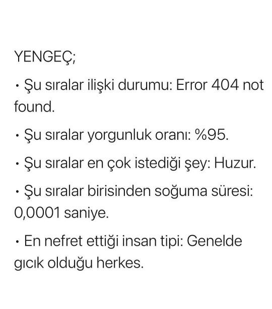 Acaba senin durumun son zamanlarda nasıl?