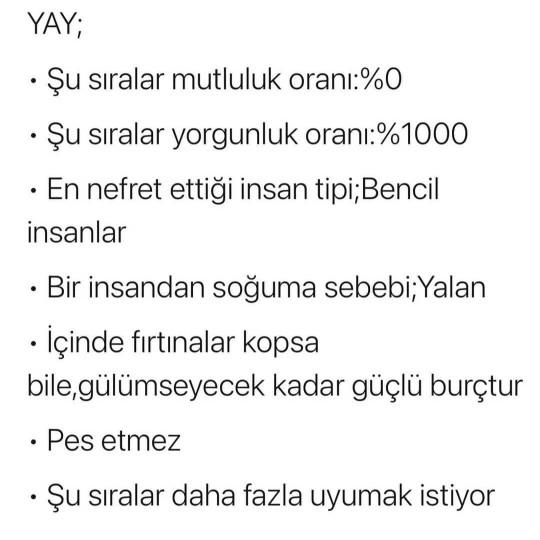 Acaba senin durumun son zamanlarda nasıl?