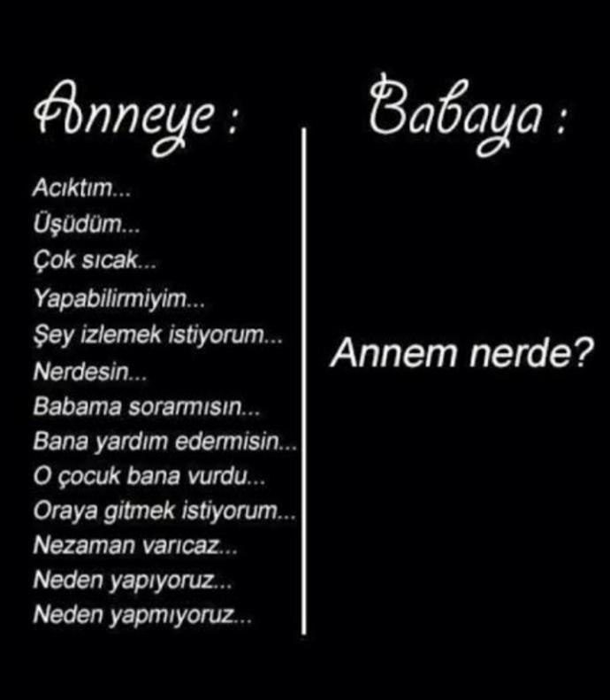 Çocukların anneye mi ihtiyacı vardır babaya mı?