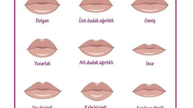 Hangi dudak şekli en güzel sizce?