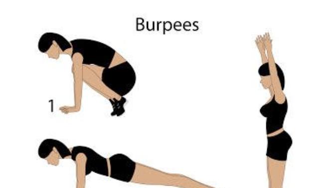 Burpee hareketini art arda kaç defa yapabilirsiniz?