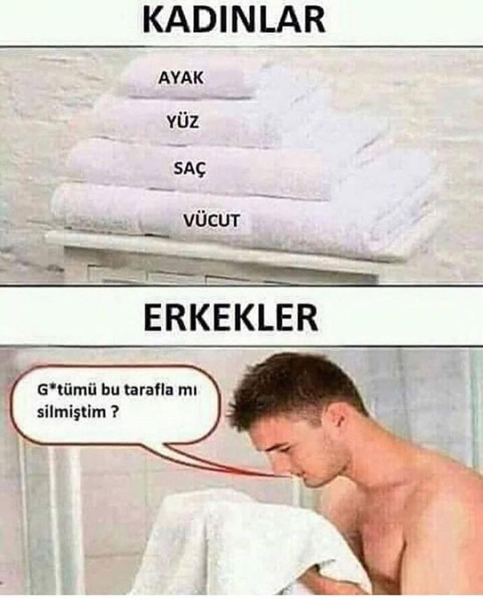 şu eziyetden kurtulmak için yıllar önce bornoza terfi ettik eheh