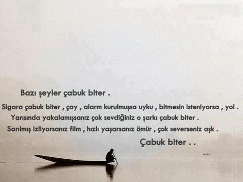 Güzel olan her şey neden çok çabuk bitiyor?