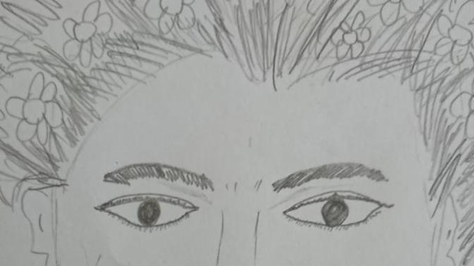 Frida Kahlo'yu çizdim başarılı mı?