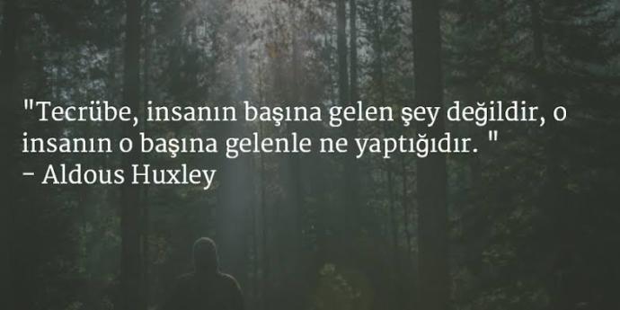 Hayatta edindiğiniz tecrübeler size ne kattı?