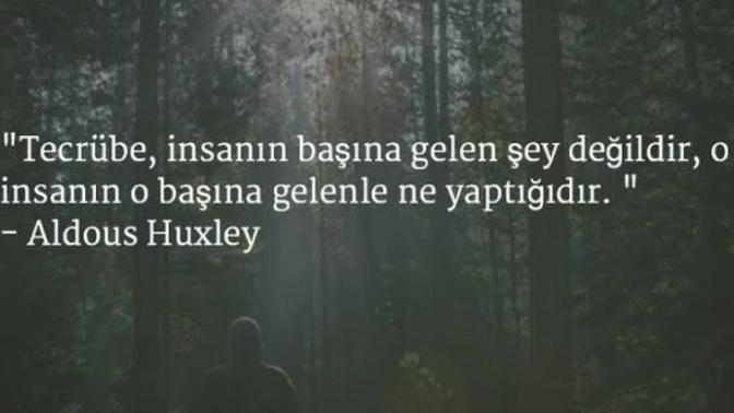 Hayatta edindiğiniz tecrübeler size ne kattı?