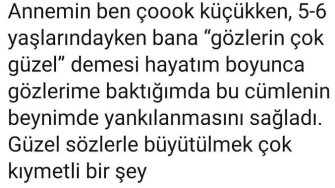 Nasıl büyüttüler sizi?
