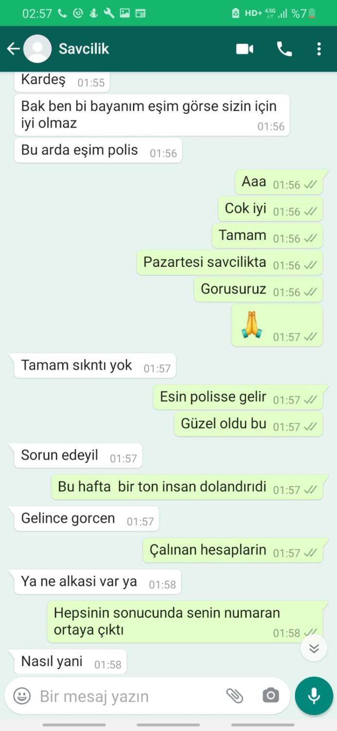 Arkadaslarim dolandirildi ve benden yardim istediler?