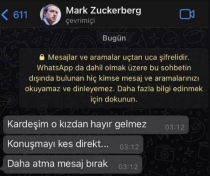 Whatsapp ı silecek misiniz?