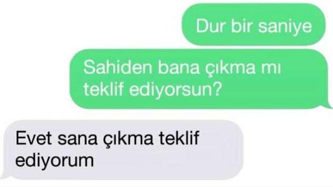 Bi kızın çıkma teklifi reddedilir mi?