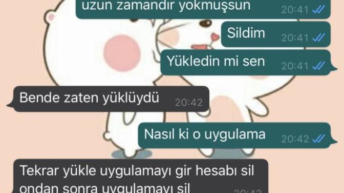 Sevgilimin kendisinde Telegram yüklü, bana sildiriyor neden?