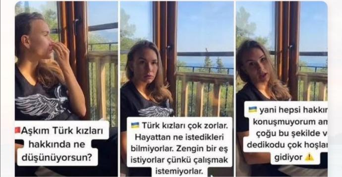 Ukraynalı kadının Türk kadınları için söyledikleri hakkında ne düşünüyorsun?