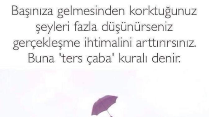 Başınıza gelmesinden korktuğunuz, korkularınız var mı?