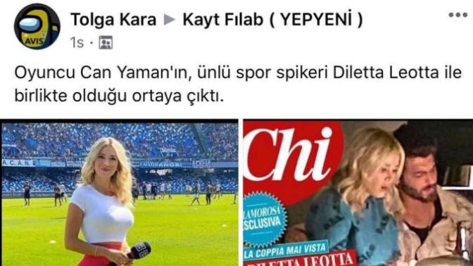 Can Yaman diletta leotta ile birlikteymis? ne düşünüyorsunuz?