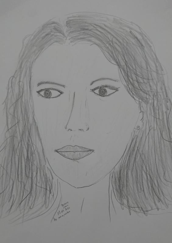 Beren Saat kara kalem çalışmam