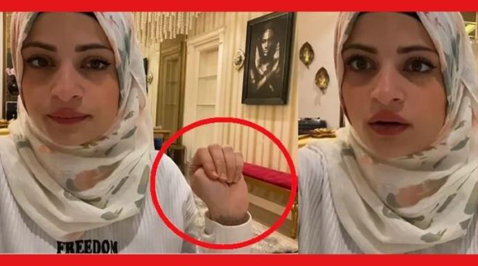 YouTuber kadın , son videosunda Şiddete uğruyorum, yardım et işareti yaptı. Ne düşünüyorsunuz?