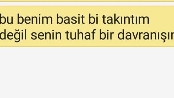 Erkekler kendi hatalarını örtpas etmek için sen zaten kafanda kurmuşsun takmışsın vb cevaplarınız çok komik değil mi gerçekten?