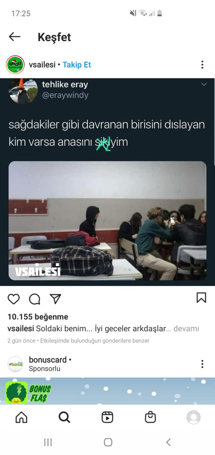 Bende öyle diyorum siz ne diyorsunuz?