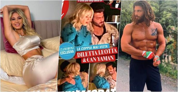 İtalyayı sallayan aşk! Can Yaman - Diletta Leotta sizce birbirine yakışmışlar mı?