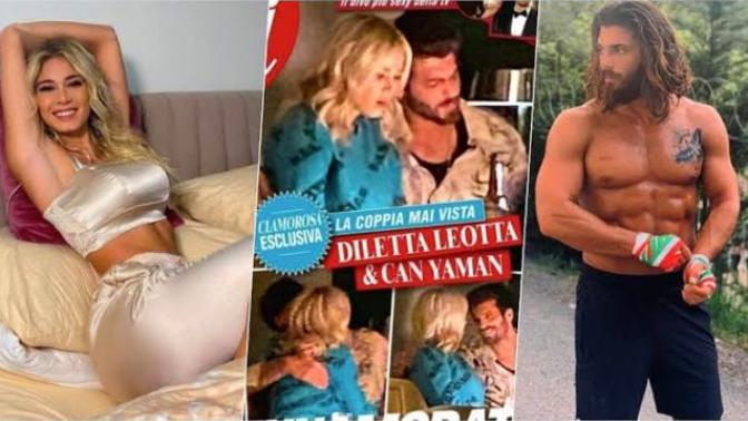 İtalya'yı sallayan aşk! Can Yaman - Diletta Leotta sizce birbirine yakışmışlar mı?