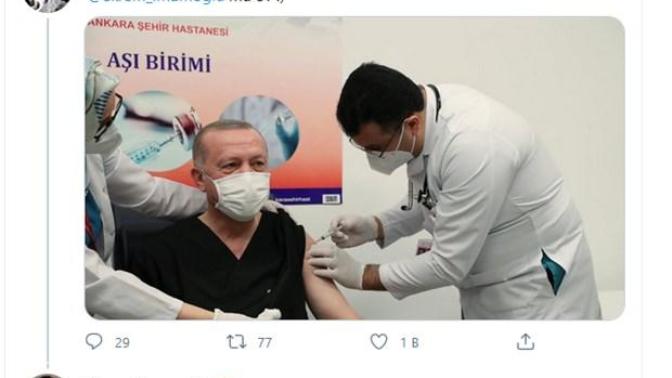 Twitter'da Erdoğan'a Aşı yapan doktor'un Ekrem İmamoğluna benzetilmesi gündem oldu. Ne düşünüyorsunuz?
