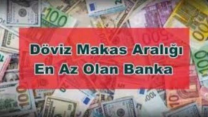 İnternet ortamında döviz / altın alıp satmak istiyorum hangi banka makas aralığı daha düşüktür ?