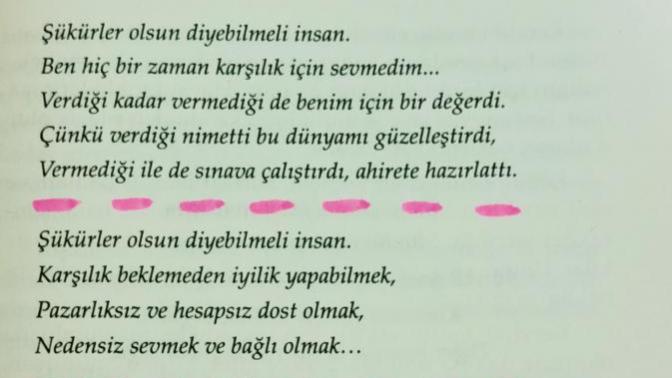 Her zaman şükredebiliyor musun?