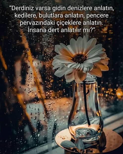 Dertler anlatıldıkça biter mi?