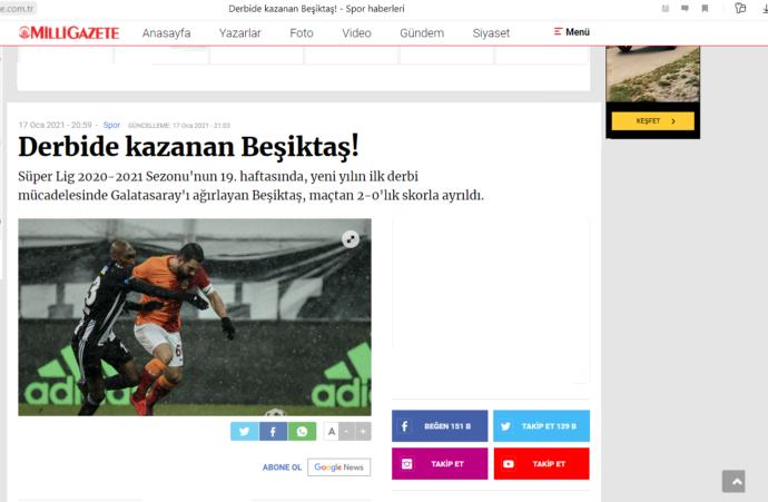 Beşiktaş - Galatasaray derbisi başladı! Skor tahminleriniz neler?