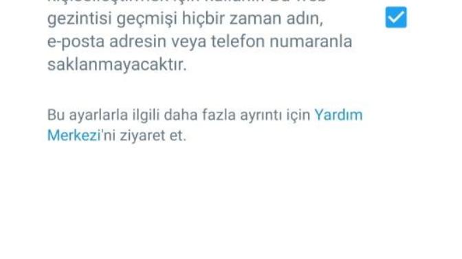 Arkadaşlar Twitter'a kaydolurken bunu onaylıyor muyuz?