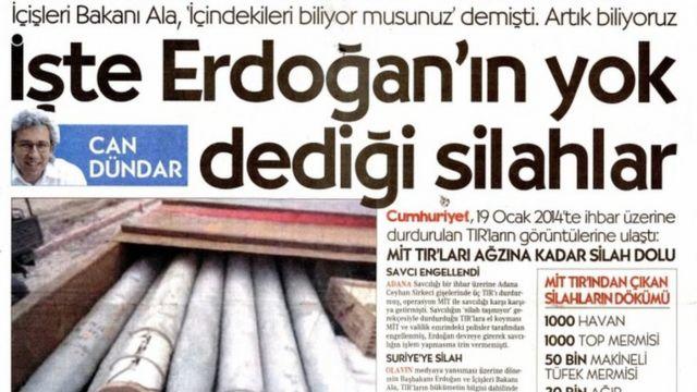 Can dündar'a neden vatan haini deniyor?
